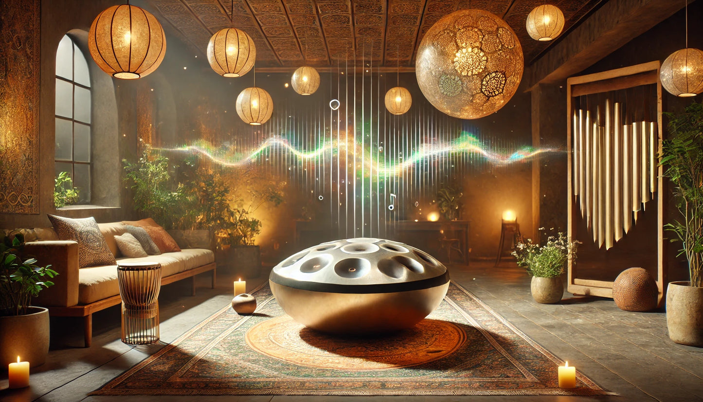 Live Handpan Spatial Audio Recordings with Spirit | Home, Business, & Corporate Sessions | Infinite Spirit Lifestyle